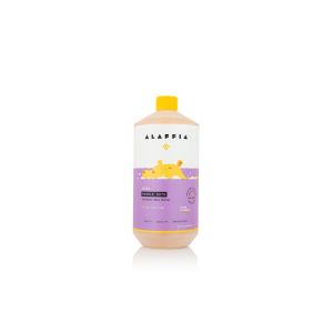 Alaffia Babies & Kids Bubble Bath, Lemon Lavender, Pump Included – Gentle Cleanser with Raw Shea Butter and Lemon Balm, 32 Fl Oz"