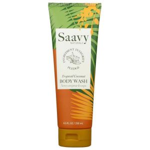 Saavy Naturals KHLV00393871 8.5 fl oz Tropical Coconut Body Wash