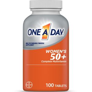 One A Day Women's 50+ Multivitamin Tablets, Multivitamins for Women, 100 Count"