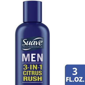 Suave 3-in-1 Shampoo Conditioner Body Wash Citrus Rush 3 oz