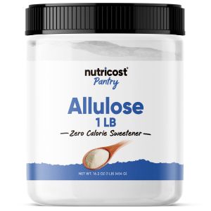 Nutricost Allulose Sweetener (1 lb) - Natural Sugar Alternative