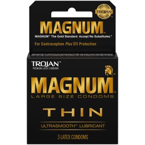 MAGNUM Thin Condoms, 3ct