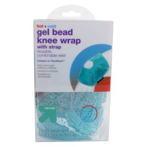 14x10.25 Hot + Cold Gel Bead Knee Wrap with Strap - up & up™