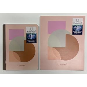 U Style Antimicrobial Composition Book(9.75 X 7.5) 100 Sheets/Subject Notebook(10.5x8.5) 80 Sheets/Folder(11.69x9.57) with Microban® Antimicrobia