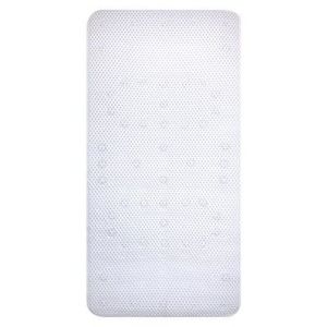 Small Cushion Bath Mat White - Room Essentials™: PVC Non-Slip, Molded Texture, Easy to Clean