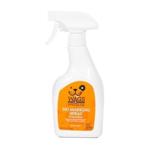 Wags & Wiggles No Marking Deterrent Training Spray for Dogs - Indoor Dog Pee Repellent & Behavior Aid, Anti Pee & Urine Deterrent, No More Marking, Id