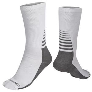 CHAMPRO Rival Crew Socks, S/M, White