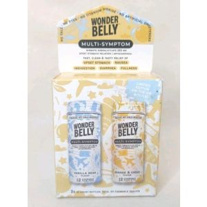 2 Pack Wonder Belly Maximum Strength Antacid Vanilla Bean & Orange Creme