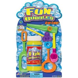 Fun Bubbles Kit, PartNo 1520, by Ja-Ru Inc., Spring, Bubble & Sets, Seasonal, Si