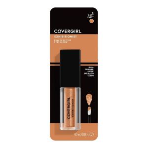 COVERGIRL Exhibitionist Liquid Glitter Eyeshadow Gilty Party 0.13 Oz Eyeshadow Eyeshadow Makeup Liquid Eyeshadow Smooth Lightweight Quick Dry