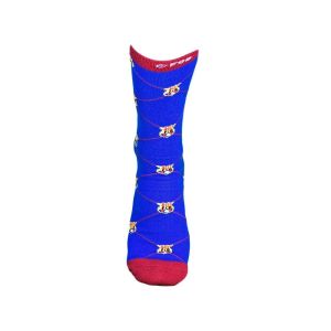 Maccabi Art Official FC Barcelona Knit Socks with Logo Size 9-13
