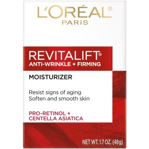 LOreal Paris Revitalift Anti-Wrinkle and Firming Face Moisturizer, 1.7 oz