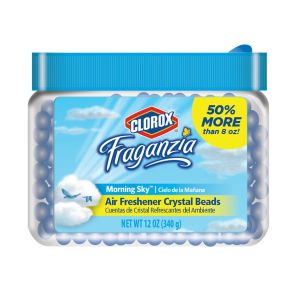 Clorox Fraganzia Crystal Beads Air Freshener in Morning Sky Scent - Long-Lasting Air Freshener Beads to Freshen Home Car or Office - 12 Oz Air Fresh - 180495171-1.jpg