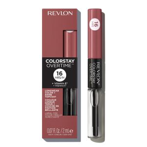 Revlon ColorStay Overtime Longwearing Gloss Lipstick with Vitamin E, 360 Endless Spice, 0.07 fl oz"