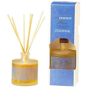 rare ESSENCE 100% Pure Essential Oil Aromatherapy Reed Diffuser, 3 fl. oz., PEACE