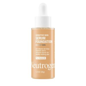 Neutrogena Sensitive Skin Serum Foundation, Medium 03, 1 oz