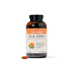 NatureWise CLA 1250 Exercise Enhancement Supplement, Soft Gels, 180 Ct"