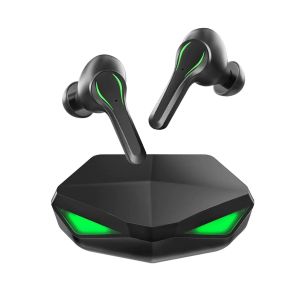 Soundlogic True Wireless In Ear Earbuds, Black & Green