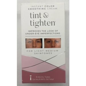 Tint & Tighten Instant Color Soothing Cream, .18 FL Oz, Light/Medium - 0.18Oz