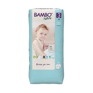 Bambo Natura Diapers M Size 3 from 4 to 8 Kg X52