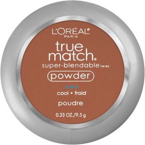 LOreal Paris True Match Super Blendable Oil Free Makeup Powder, Cocoa, 0.33 oz
