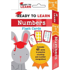 Ready to Learn: Ready to Learn: Pre-K-K Numbers Flash Cards: Includes 48 Cards to Practice Counting and Number Recognition! (Other)