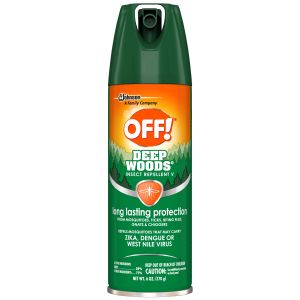 OFF! Deep Woods Mosquito Repellent V Bug Spray, Up to 8 Hours of Outdoor Insect Protection, 6 oz