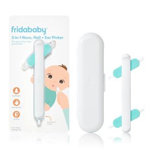 Frida Baby Nose, Nail, and Ear Picker Baby Grooming Accessories Set, Newborn and Baby Care Essentials, 2 Piece