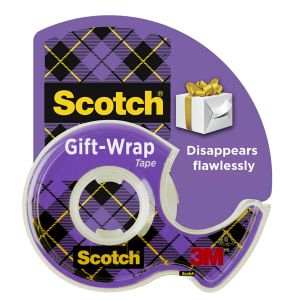 Scotch® Gift-Wrap Tape, 3/4 in. x 650 in., 1 Dispenser/Pack