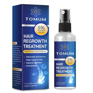 RELLET 5% Minoxidil Hair Growth Spray For Men and Women 100Ml Hair Regrowth Treatment Serum For Stronger Thicker Longer Hair Help to Stop Thinning and loss hair 2 Month supply