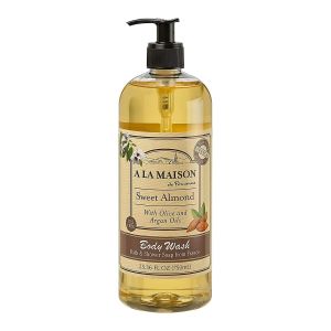 A La Maison de Provence Body Wash, Sweet Almond, 25.36 fl oz (750 ml)