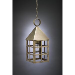 Northeast Lantern York 16 Inch Tall Outdoor Hanging Lantern York - 7132-DAB-MED-CLR - Early American