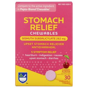 Rite Aid Stomach Relief Chewables - Cherry Flavor, 30 Ct - 312684244-1.jpg