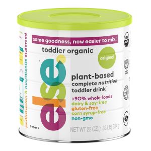Else Nutrition Toddler Formula 12-36 Months - Organic, Plant-Based, Soy & Dairy Free (22oz, 1-Pack)"