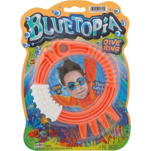 JA-RU Bluetopia Ring Pool Diving Toy, Colors Will Vary