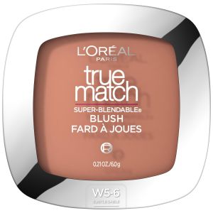 LOreal Paris True Match Super Blendable Blush, Soft Powder Texture, Subtle Sable, 0.21 oz