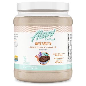 Alani Nu Whey Protein Powder, Gluten-Free, Low Fat Blend of Fast-digesting Protein, 15 Servings, Chocolate Cookie