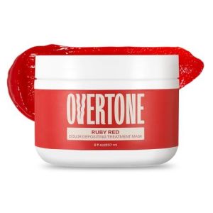 Overtone Haircare Color Depositing Conditioner: 8 Oz Semi Permanent Hair Color with Shea Butter & Coconut Oil Temporary Hair Color Dye, Vegan, Cruelty