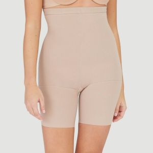 Women S Assets by Sara Blakely 871B High-Waist Mid-Thigh Shaper Super Control (Nude 3)