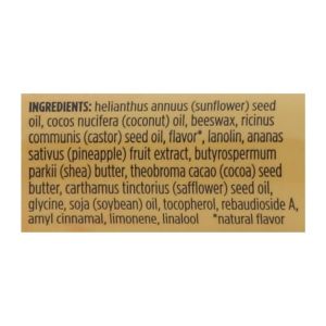 12 PACK Burt's Bees Tropical Pineapple Moisturizing Lip Balm