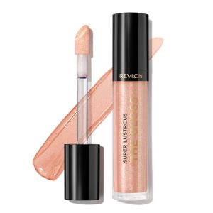 Revlon Super Lustrous Moisturizing High Shine Lip Gloss, 255 Sandstorm, 0.13 oz"