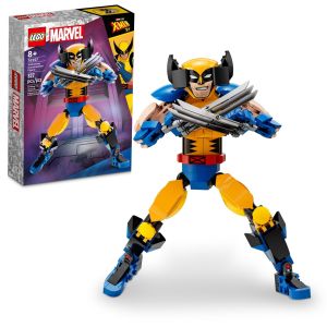 LEGO Marvel Wolverine Construction Figure 76257 Buildable Marvel Action Figure, Fully Jointed Marvel Collectible with 6 Claw Elements for Play and Display, X-Men Super Hero Gift for Kids Ages 8-12"
