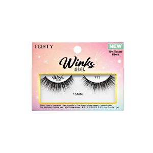 Ardell Winks False Eyelashes, 777 Black Fake Lashes, 1 Pair