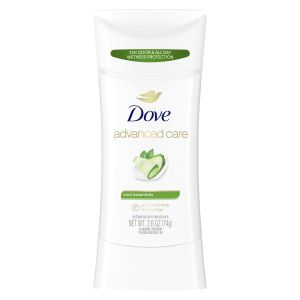 Dove Advanced Care Long Lasting Women's Antiperspirant Deodorant Stick, Cool Essentials, 2.6 oz"