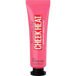 Maybelline Cheek Heat Gel-Cream Blush, Rose Flush, 0.27 fl oz"