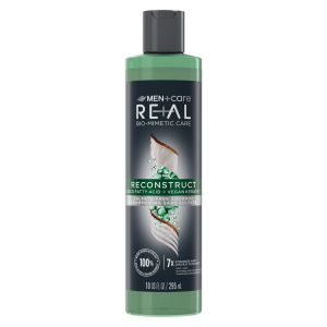 Dove Men+Care Real Biomimetic Care Reconstruct Daily Shampoo with Coco Fatty Acid, 10 fl oz