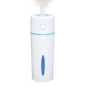 Treva Drop Light Cool Mist Travel USB Ultrasonic Humidifier, 150 ml with LED Lights