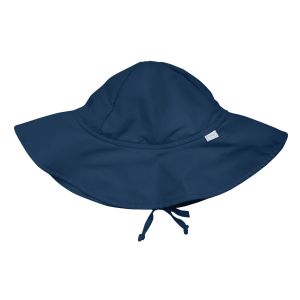 I Play. Baby Brim Sun Protection Hat Navy 0-6 Months - 62932786-1.jpg