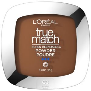 LOreal Paris True Match Super Blendable Oil Free Makeup Powder, Cocoa, 0.33 oz