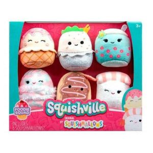 Jazwares - Squishville 2 Plush 6-Pack - Foodie Squad